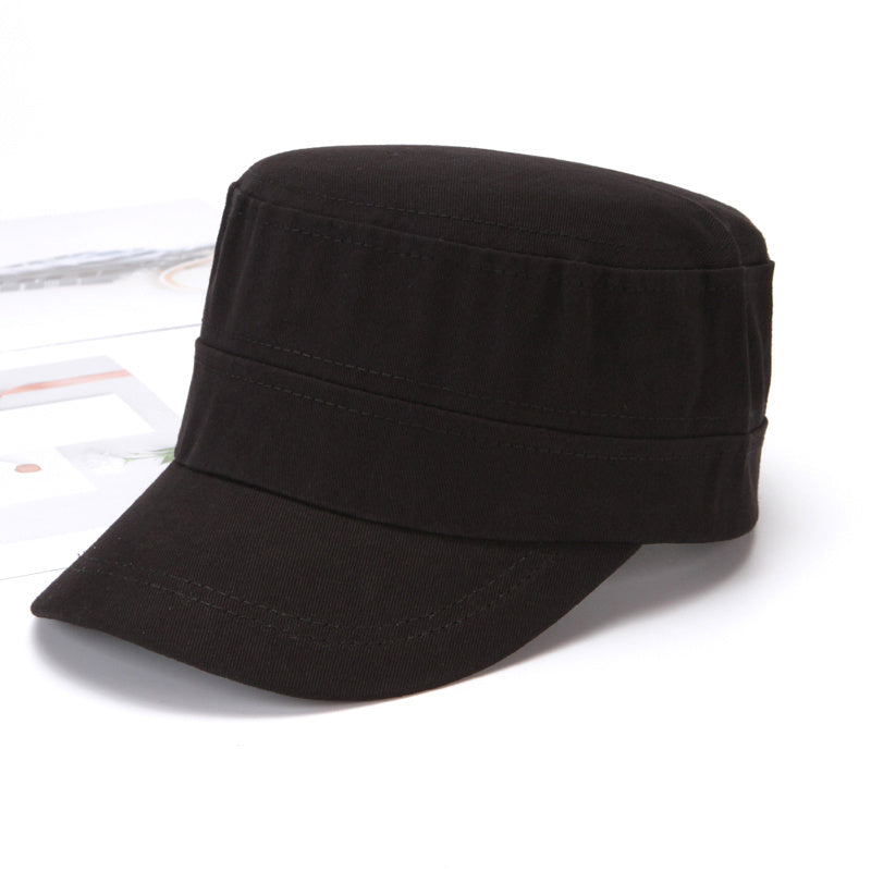 Men's Flat Top Hat Outdoor Sunscreen Sunshade