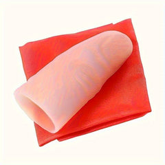 Red Rubber Finger Scarf for Magicians and Performances