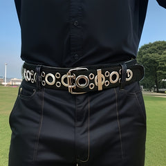 Men's Outdoor Casual Belt With Adjustable Buckle