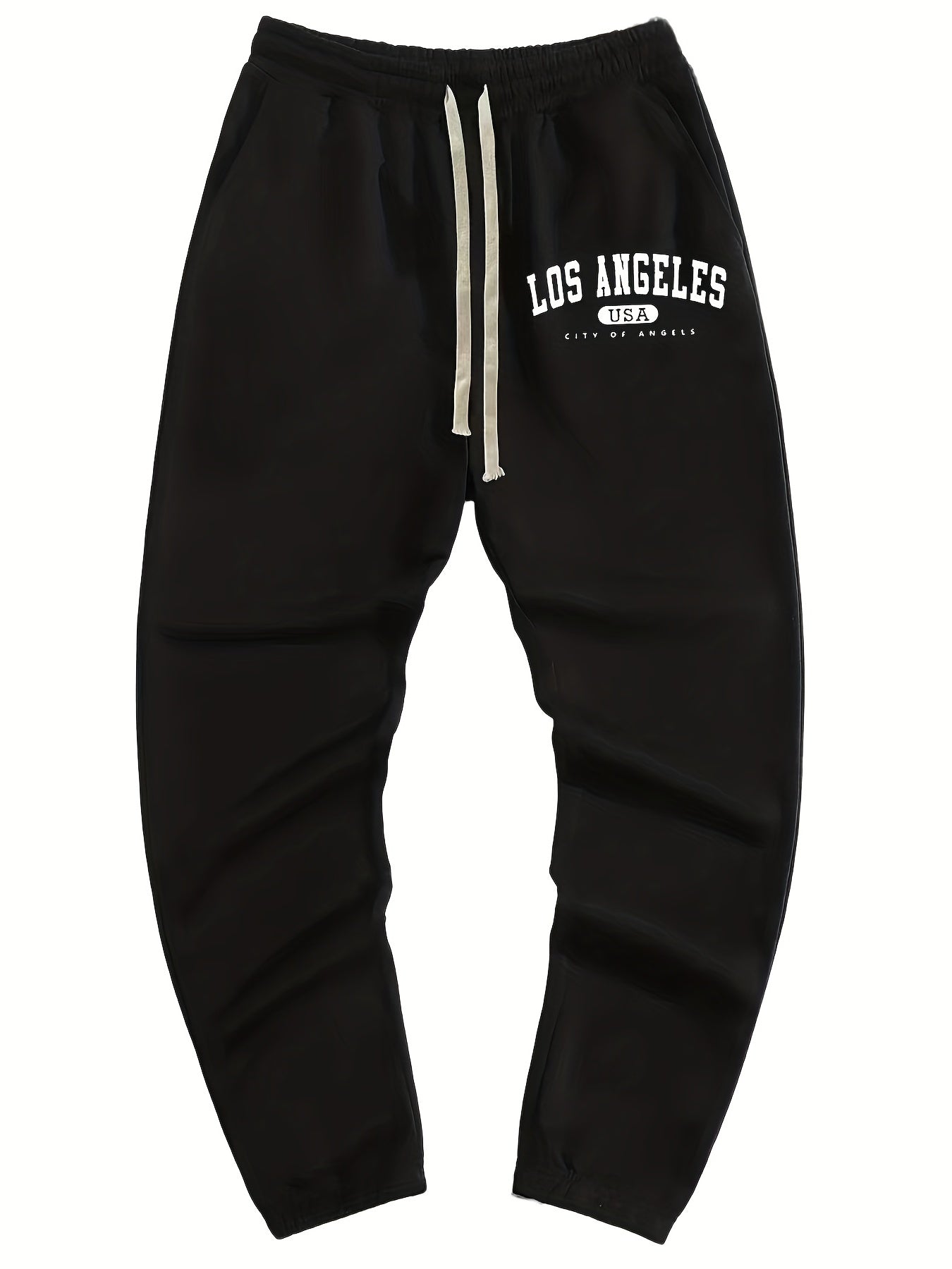 Mens Drawstring Sweatpants Pocket Casual Jogger Pants