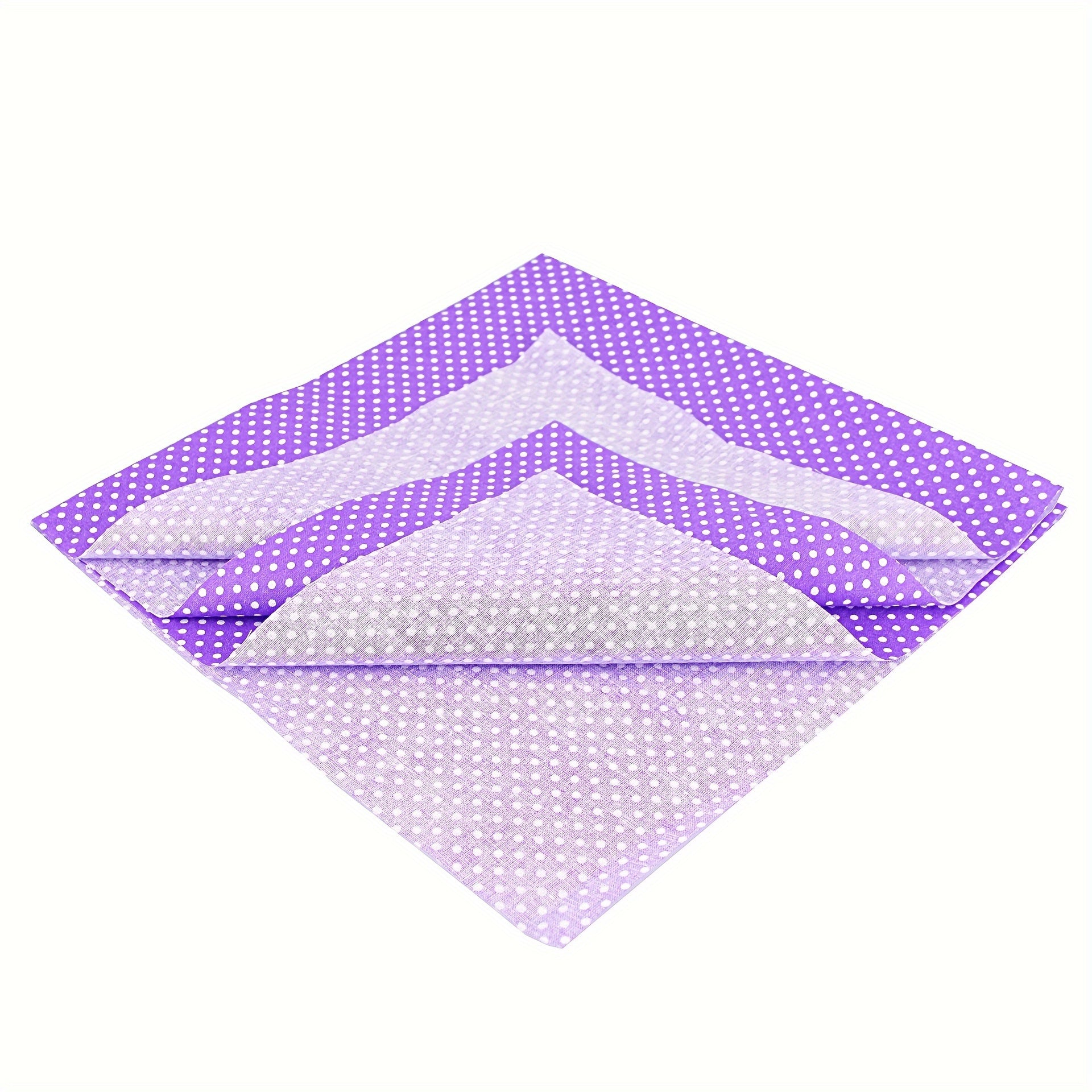 7pcs Purple Fabric Sewing Craft Cloth Sheets DIY Sewing Pattern Craft Cloth