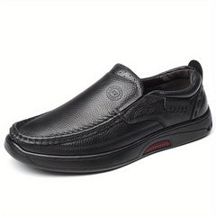 Men's Comfy Moc Toe Loafers Non slip Slip On Shoes
