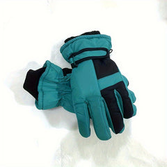 Kids Winter Snow Gloves Waterproof Windproof Ski Gloves for Boys and Girls