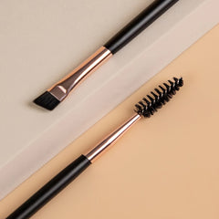 2pcs Eyelash Comb Spoolie Brush Set Lash Extension Brushes Mascara Applicator