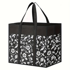 Foldable Reusable Shopping Bag Tote Bags with Reinforced Handles