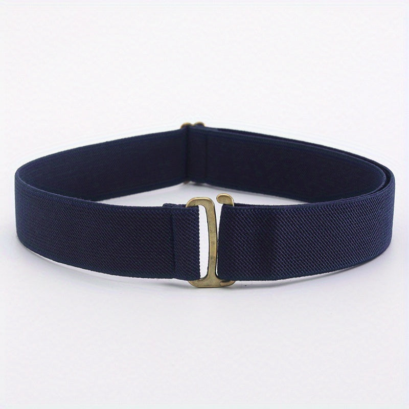Invisible Adjustable Waist Belt Shirt Anti Wrinkle Elastic Belt