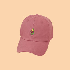 Avocado Baseball Embroidered Cap