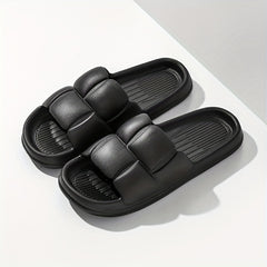 Flowers Platform Slides Non Slip Home House Shoes
