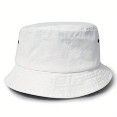 Unisex Cotton Bucket Hat Lightweight Sunshade Cap