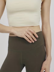 Slim Fit Yoga Pants Butt Lifting High Stretch Cropped Leggings