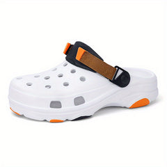 Men's Closed Toe Clog Sandals Soft Sole Walking Shoes