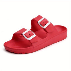 Women's Flat Slide Sandals Open Toe Sports Slippers