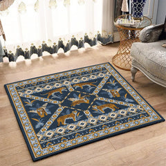 Boho Vintage Absorbent Non Slip Rug Stain Resistant Waterproof Mat