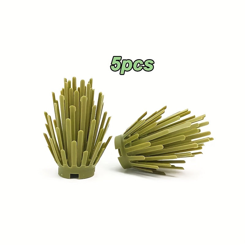 5pcs Farm Grass & Shrubbery Garden Set Educational Toys