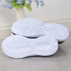 Leopard Pattern Mesh Tennis Sports Shoes Lightweight Non Slip