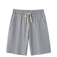 Summer Drawstring Loose Shorts Elastic Waist Sports Biker Yoga Shorts