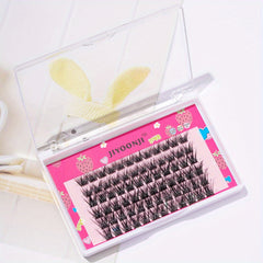 72 Mini Lash Clusters Fishtail Crisscross Style