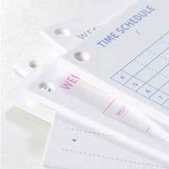 Daily Weekly Monthly To Do List Memo Pad 10 Sheets