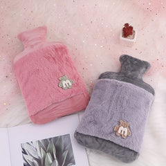 Cartoon Plush Hand & Foot Warmer for Winter Sports