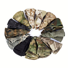 Camouflage Boonie Hat Military Tactical Bucket Hat for Men