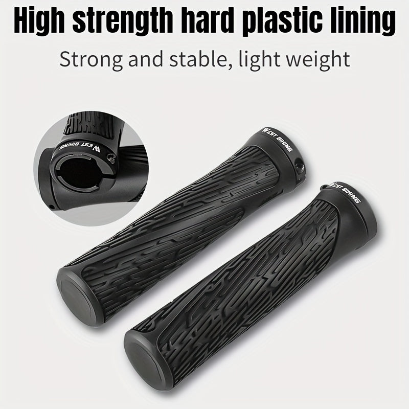 Silicone Bike Handlebar Grip Anti-skid Shock Absorption Cover