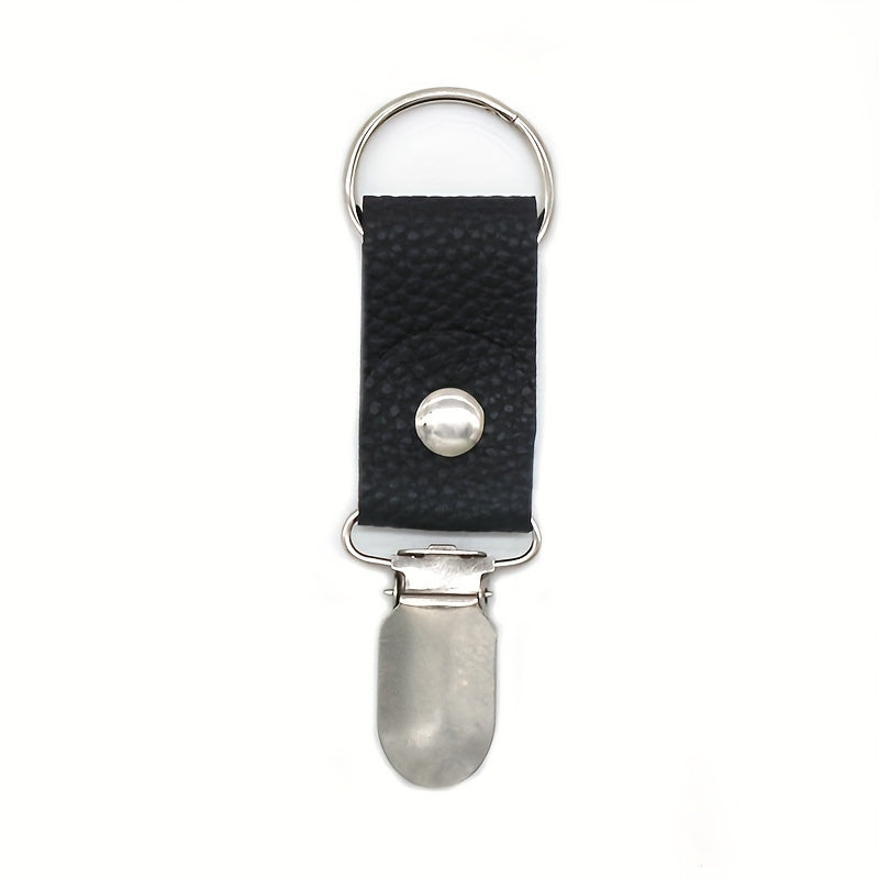 1pc Travel Hat Clip PU Hat Clip For Shoulder Bag Solid Travel Accessories