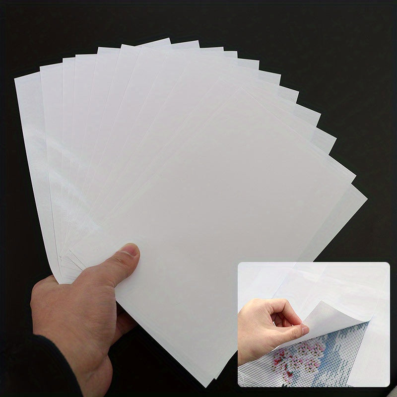 10pcs A4 Diamond Painting Tool Sticker Protection Paper