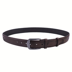 CU Pin Buckle Men's Leather Belt Business Casual Belt