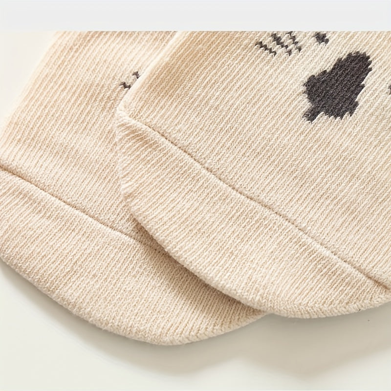 2pairs Baby Girls Kids Floor Socks Comfy Non slip Bottom Trampoline Socks