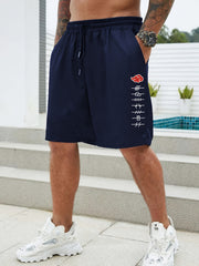 Men's Casual Drawstring Sports Shorts for Summer