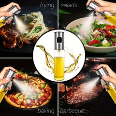 100ml Pressurized Atomizing Spray Bottle for Kitchen Edible Liquid Dispensers