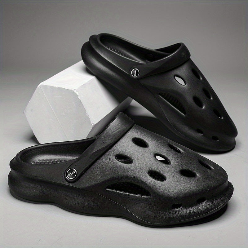 Men's Lightweight Slip On Platform Clogs Unisex Outdoor Sandals