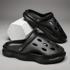 Men's Lightweight Slip On Platform Clogs Unisex Outdoor Sandals