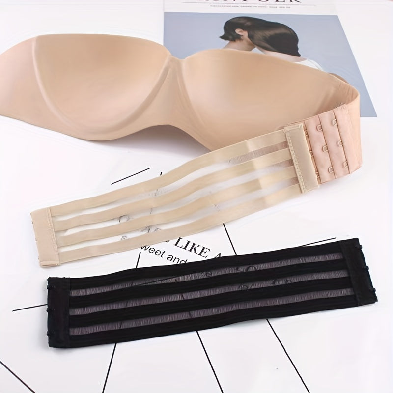 Elastic Bra Strap Extenders Adjustable Comfortable Back Clasp
