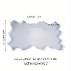 Silicone Tray Molds for Resin Casting - DIY Jewelry Holder and Home Decor