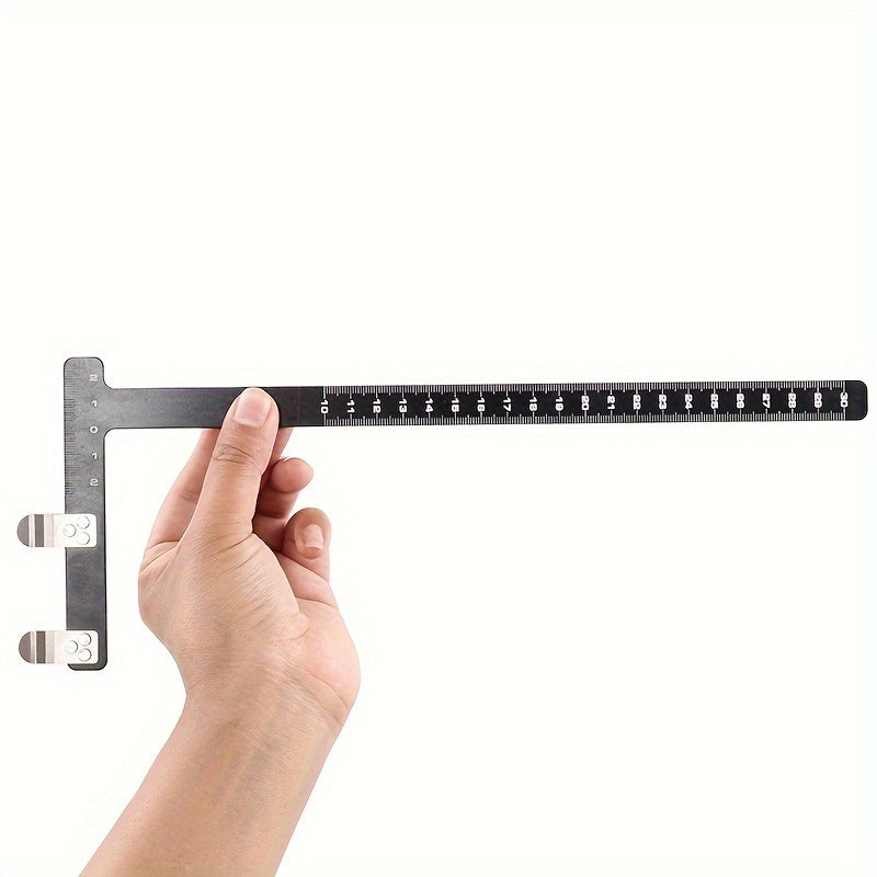 Bowstring Positioning Scale Square Ruler Archery Accessory