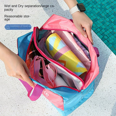 Dry & Wet Separation Swimming Toiletries Bag