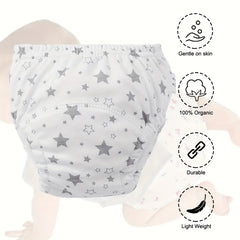 Reusable Potty Training Underwear Boys Girls Soft Comfortable Cotton