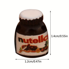 3pcs 1 12 Dollhouse Chocolate Sauce Food Model Kitchen Living Scene Decor Toy