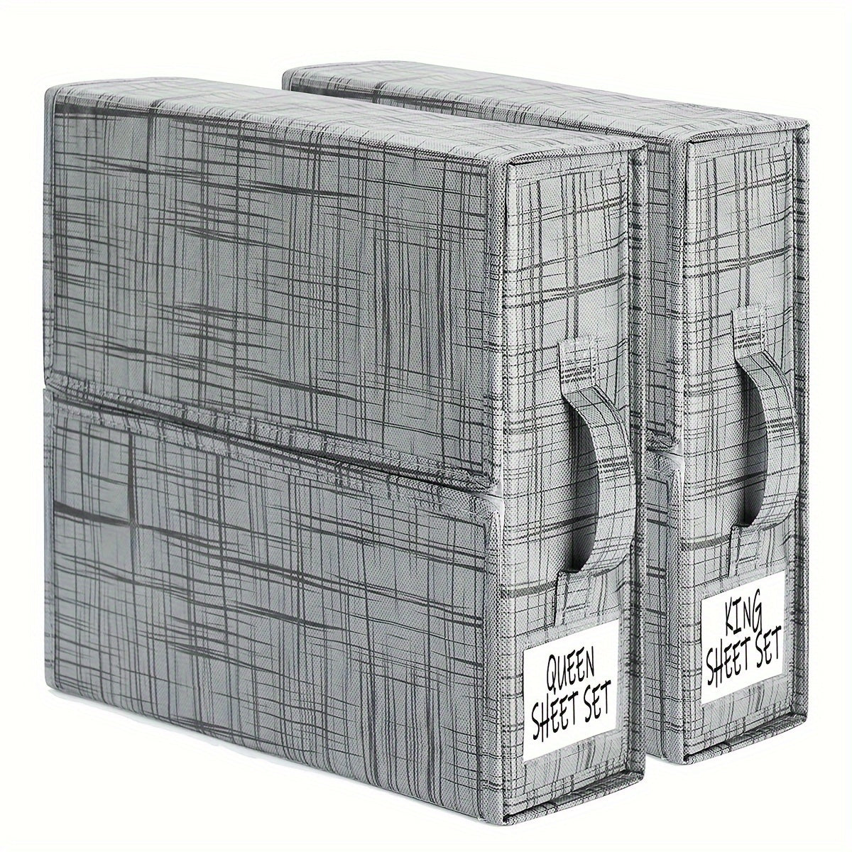 3pcs Quilts Bed Sheet Storage Box Dustproof Underbed Container Bag