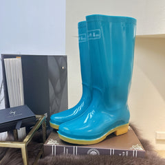 Women's High Top Rain Boots Waterproof & Wear-resistant