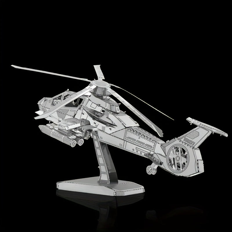 RAH66 3D Metal Stereo Puzzle Model Toy Helicopter Models For Kids