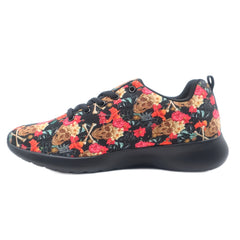 Skull Pattern Lace-up Sneakers for Men