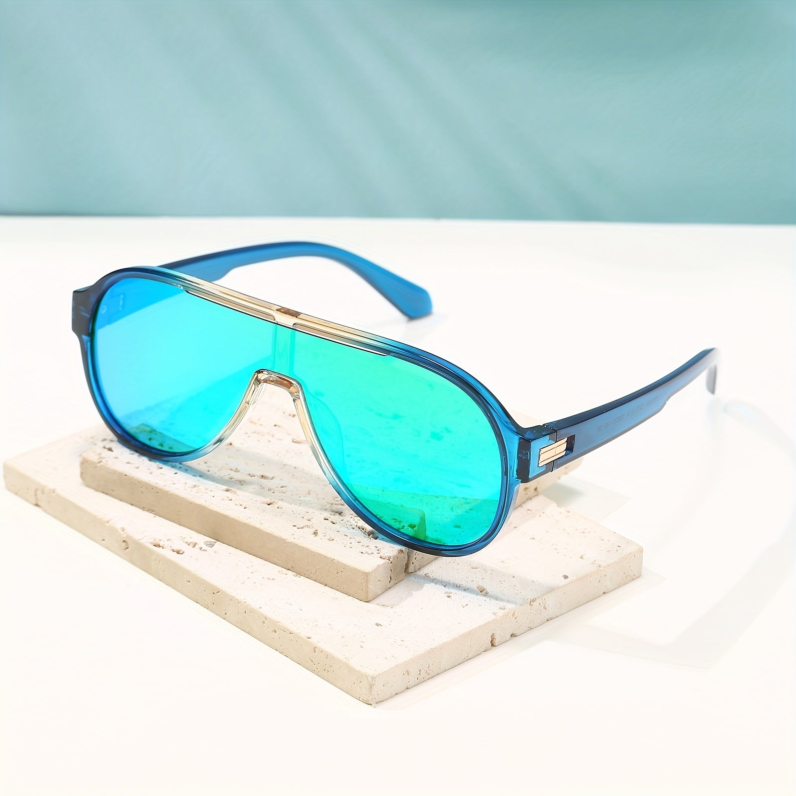JACIEYU Polarized Aviator Sunglasses TR90 Frame Oval UV400 Sun Glasses