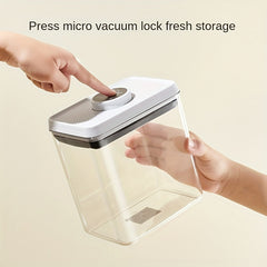 1Pc Food Storage Containers With Lids Candy Jars With Lids Transparent Food Jars