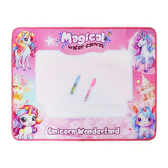 Kids' Water Drawing Canvas with Cartoon Designs