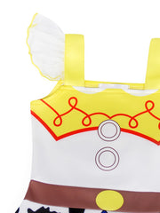 Girls Princess Costume Dress Birthday Party Outfit