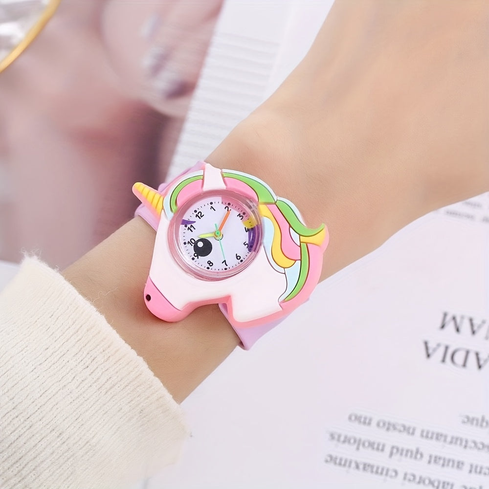 Kids' Cartoon Toy Doll Quartz Watch For Boys and Girls