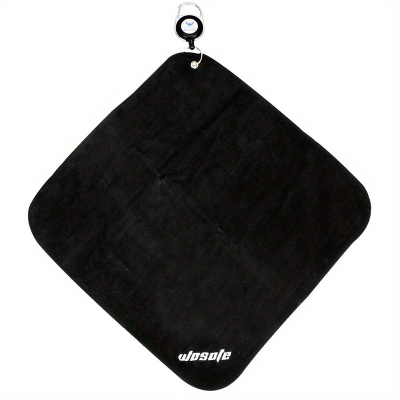 Golf Cleaning Towel Rod Cloth Ball With Hook