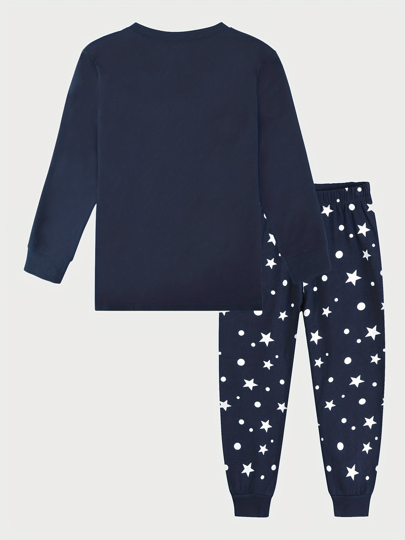 Girls Cartoon Ballet Dancer Loungewear Set